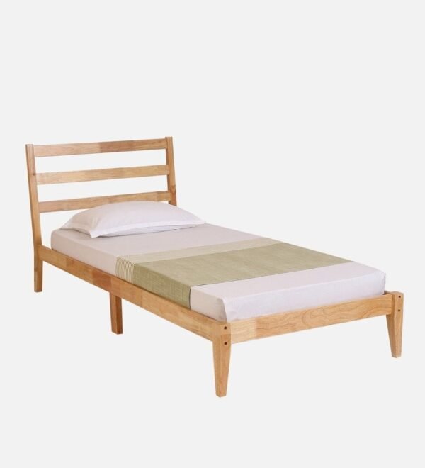 Aurora Single Bed In Natural Finish