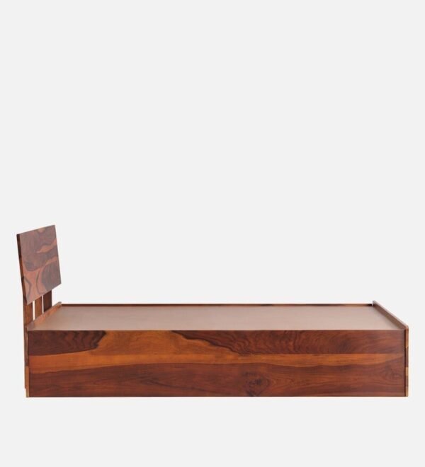 Bed GS Queen Size bed In Honey Brown Colour