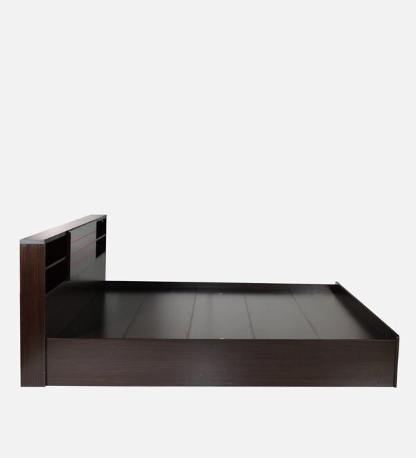 Kaito King Size Bed With Storage In Wenge Finish