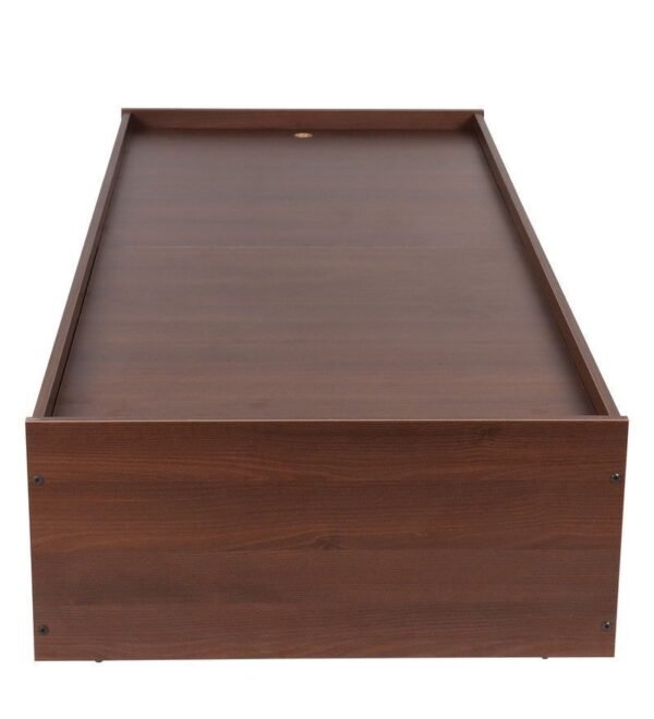 Native Single Day Bed with Storage in Brown Colour