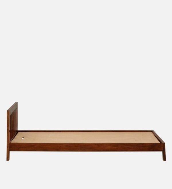 Orian Solid Wood Single Bed In Honey Oak Finish