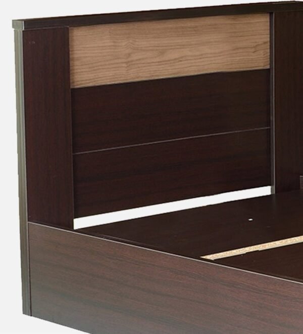 Takai Single Bed In Wenge Finish