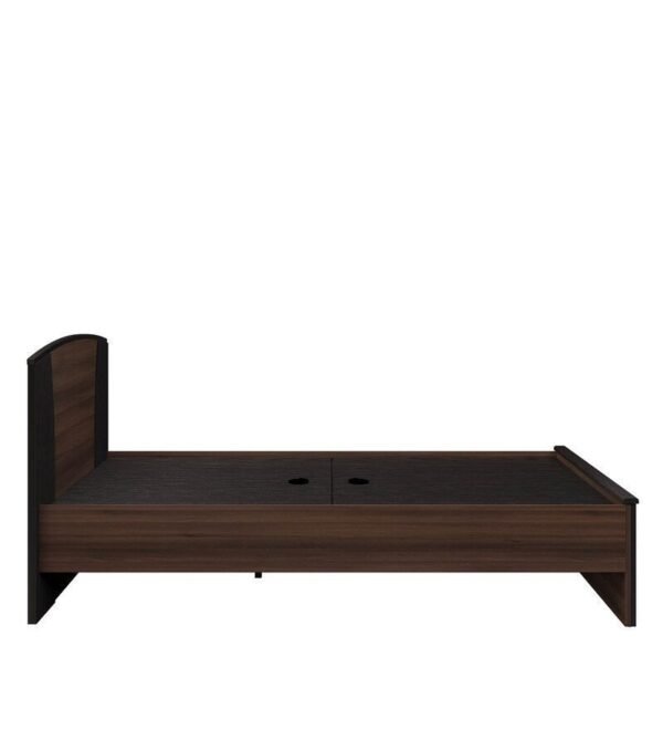 Turene Single Bed in Walnut & Wenge Finish